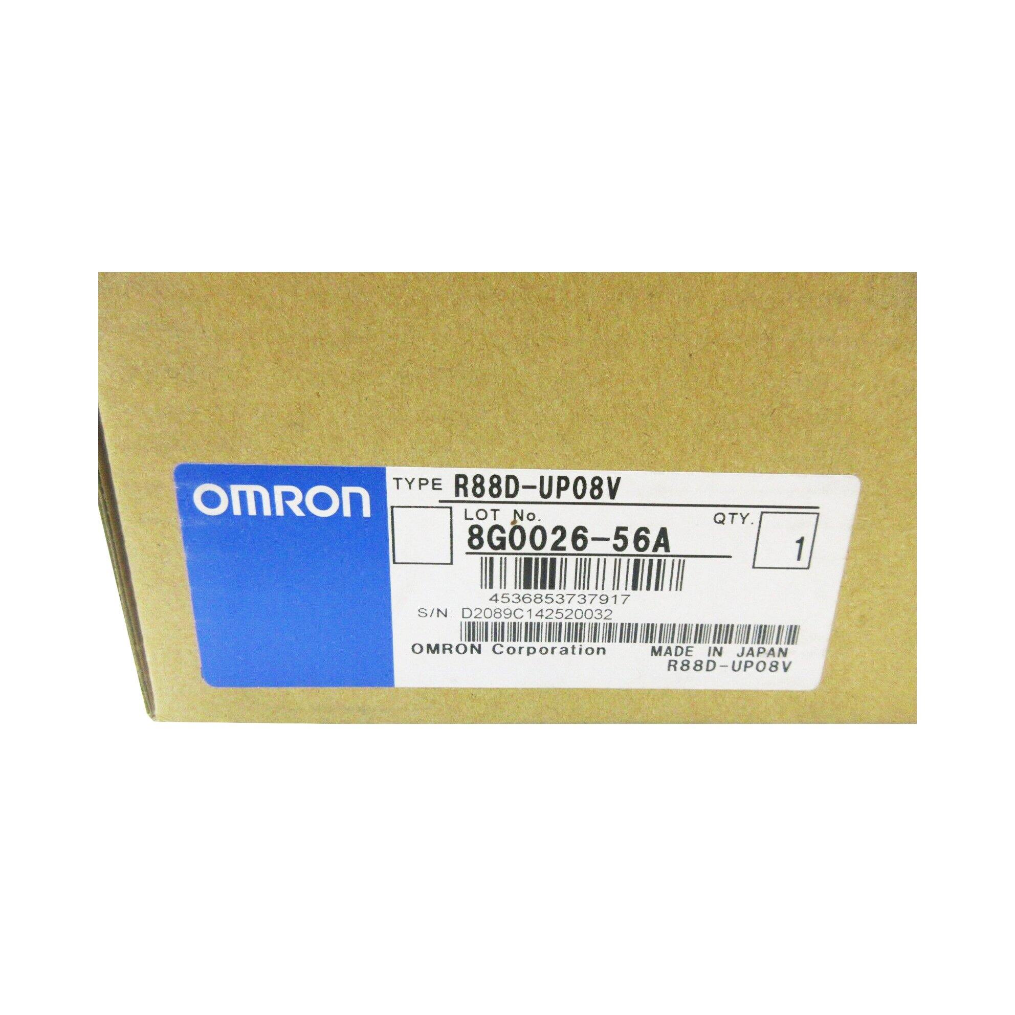 New Original Omron AC Servo Driver 200W R88D-UP08V - Rockss Automation