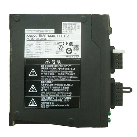 New Original Omron AC Servo Driver 400W R88D-KN04H-ECT - Rockss Automation