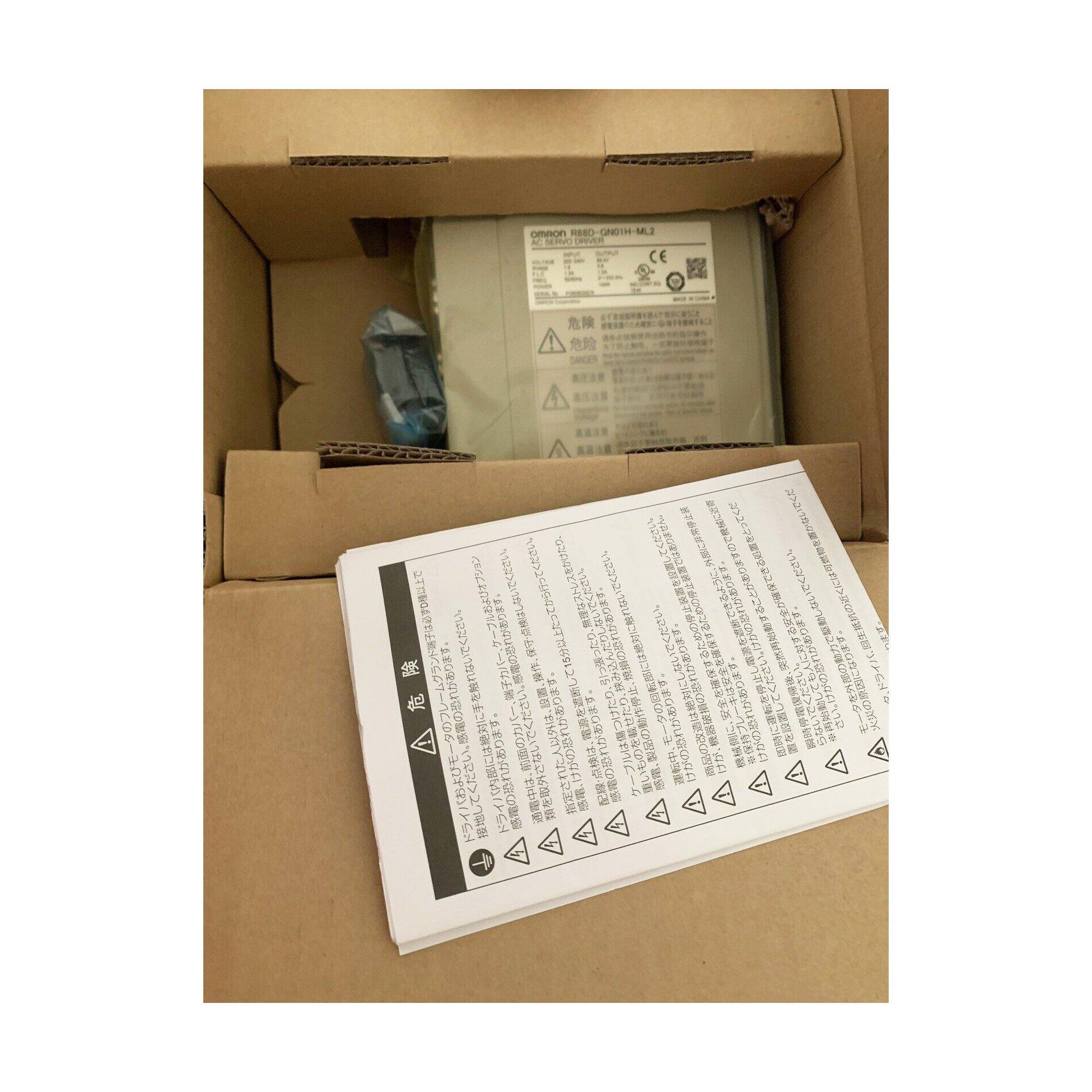 New Original Omron AC Servo Driver 100W R88D-GN01H-ML2 - Rockss Automation