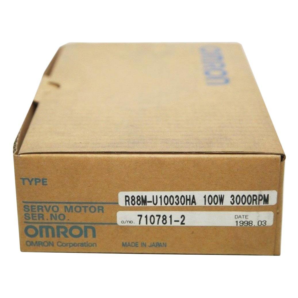 New Original Omron AC Servo Motor 100W R88M-U10030HA - Rockss Automation