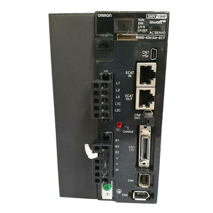 New Original Omron AC Servo Driver 1.5KW R88D-KN15H-ECT - Rockss Automation