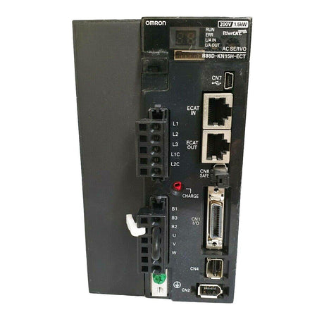 New Original Omron AC Servo Driver 1.5KW R88D-KN15H-ECT - Rockss Automation