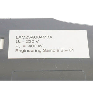 Schneider Electric LXM23AU04M3X Lexium 23 Servo Drive