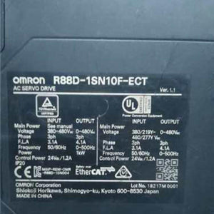 New Original Omron R88D-1SN10F-ECT 1kw AC Servo Drive - Rockss Automation